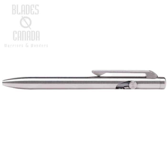 Tactile Turn Slim Bolt Action Pen Mini - Titanium (image for) Tactile Turn Slim Bolt Action Pen Mini - Titanium